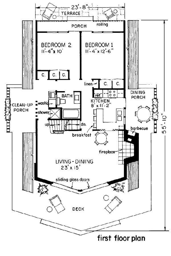 House Plan 43048 at FamilyHomePlans.com