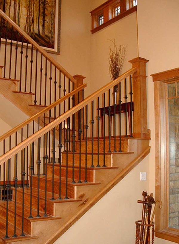 craftsman prairie style southwest house plan 43205