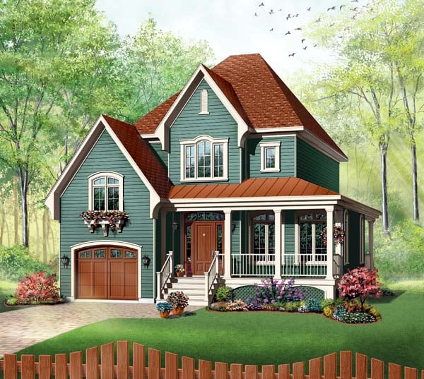 House Plan 65411 at FamilyHomePlans.com