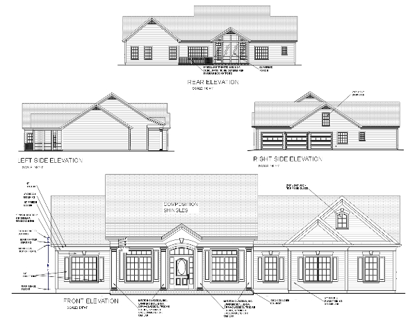 House Plans Elevation