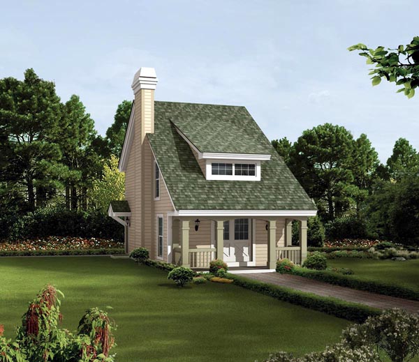 Bungalow Cabin Cottage Country Saltbox Traditional House Plan 95817 ...