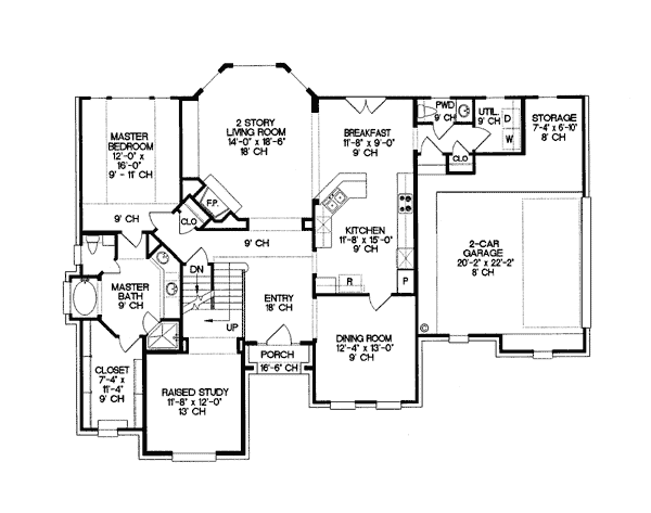 House Plan 97484 at