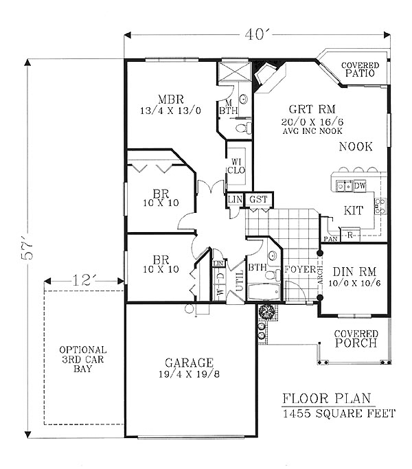 House Plan 46201 at FamilyHomePlans.com