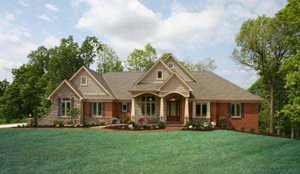  House  Plan  50138 Craftsman Style with 4483 Sq  Ft  4 