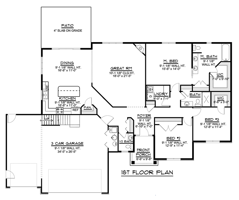 House Plan 50681 at FamilyHomePlans.com