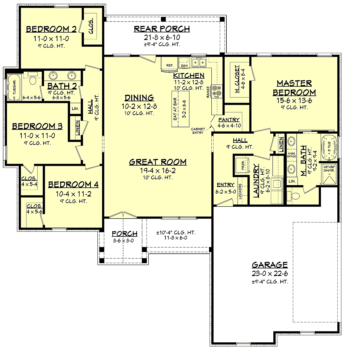 1 700 2 300 Sq Ft Home Plans