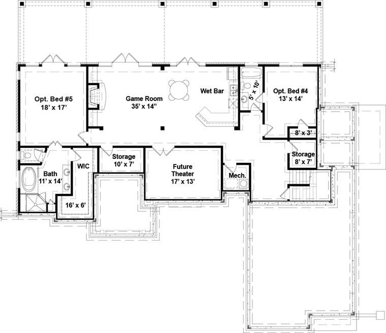 House Plan 72166 Traditional Style With 1999 Sq Ft 3 Bed 2 Bath,Parallel Modular Kitchen Designs Photos