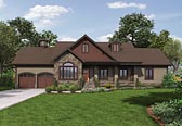  House  Plan  92385  Country Craftsman  Style  Plan  with 1800 
