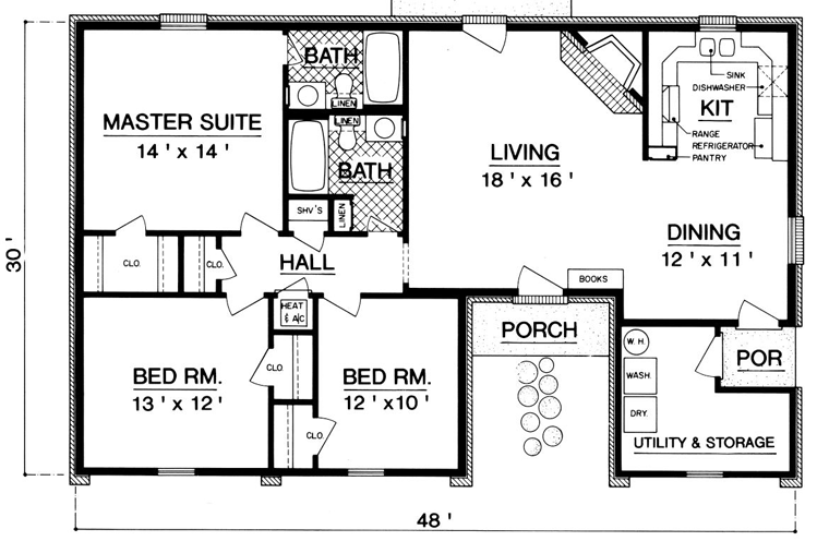 Ground Floor 1200 Sq Ft House Plans 3, 1200 Sq Ft House Plans 3 Bedroom