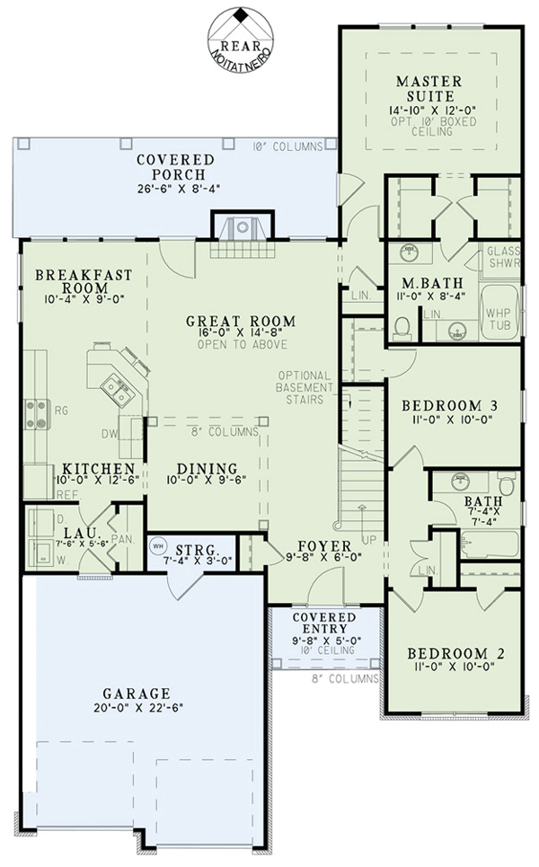 New Floor Plans For Narrow Lots 5