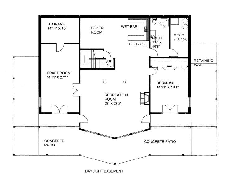House Plan 85346 - with 6722 Sq Ft, 4 Bed, 3 Bath