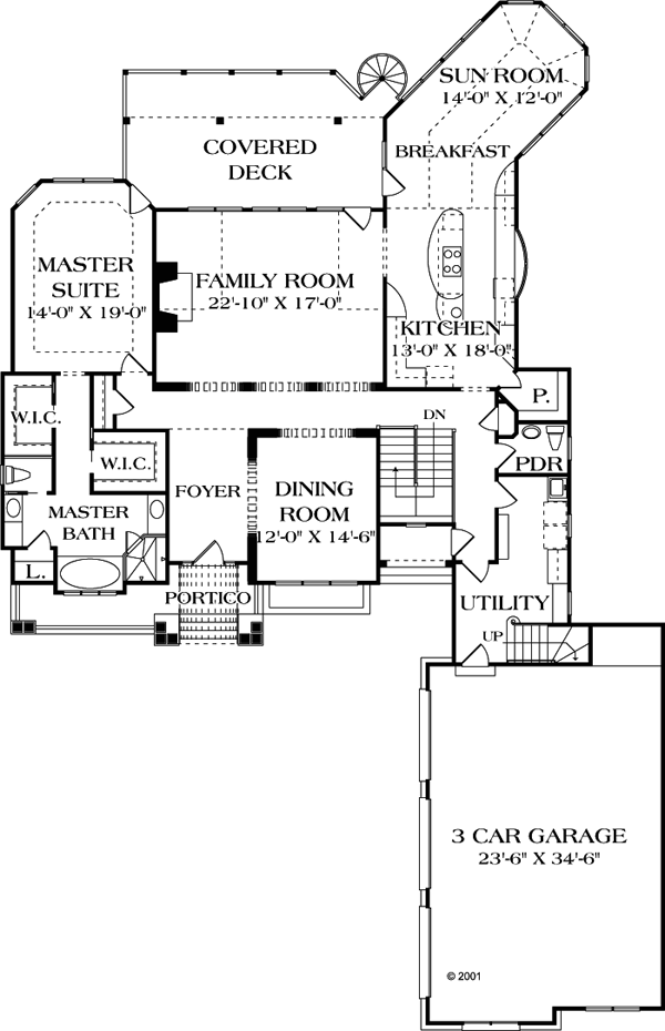 Craftsman Style House Plan 85480 With 4 Bed 5 Bath 3 Car Garage