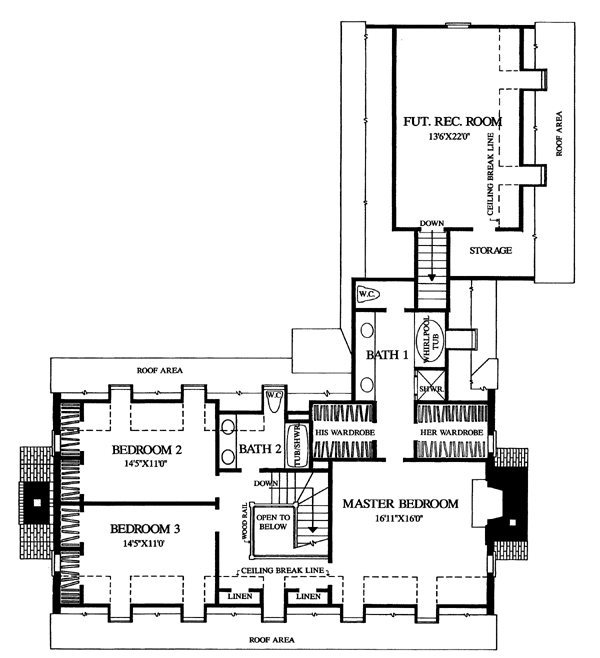 House Plan 86240 - Traditional Style with 2787 Sq Ft, 3 Bed, 2 Bath, 1 ...