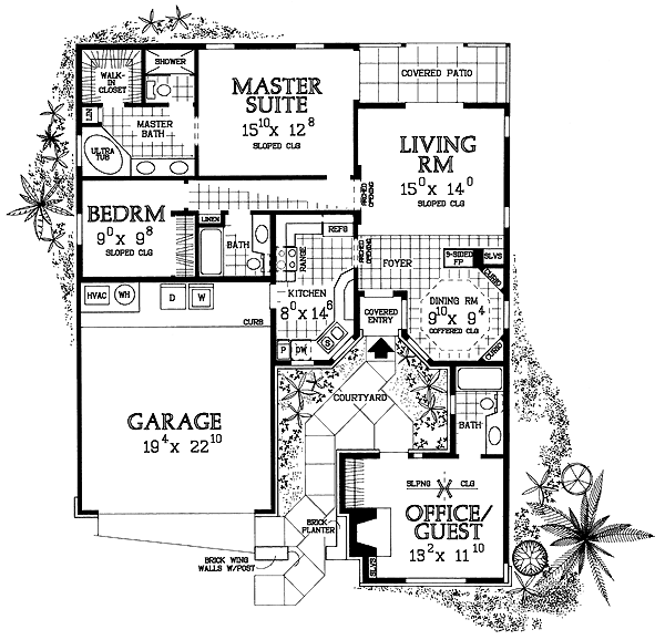 Courtyard House Plans Find Your Courtyard House Plans
