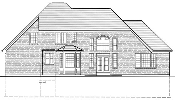 House Plan 97766 - European Style with 2717 Sq Ft, 4 Bed, 3 Bath, 1 ...