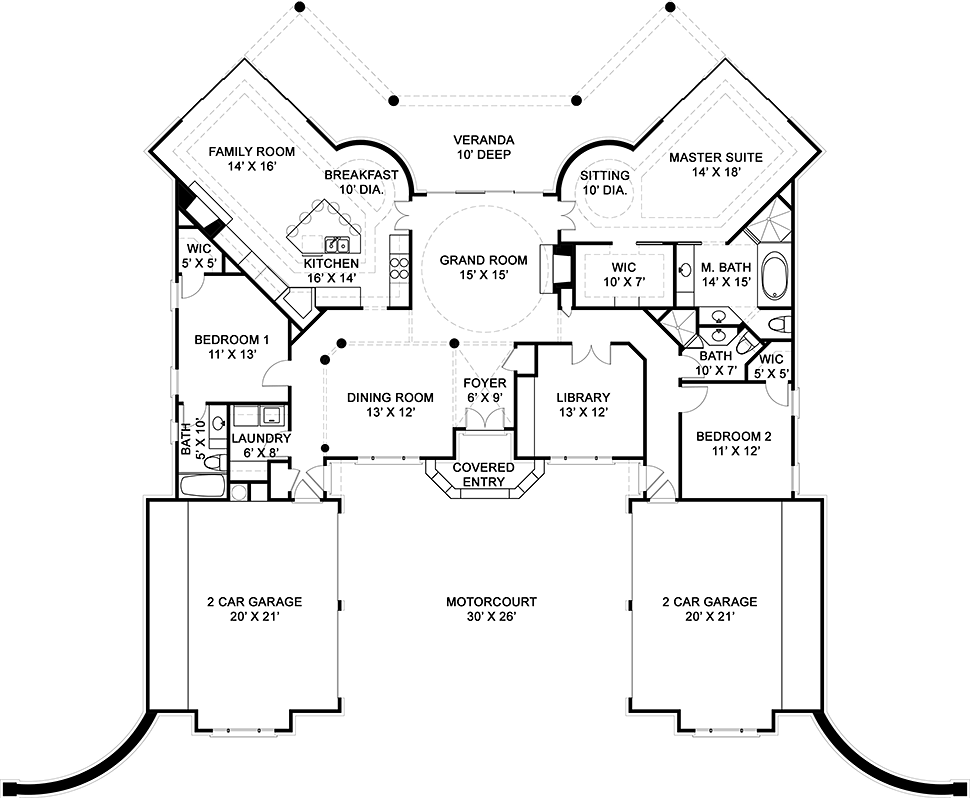 House Plan 98277 Victorian Style With 2275 Sq Ft 3 Bed 3 Bath